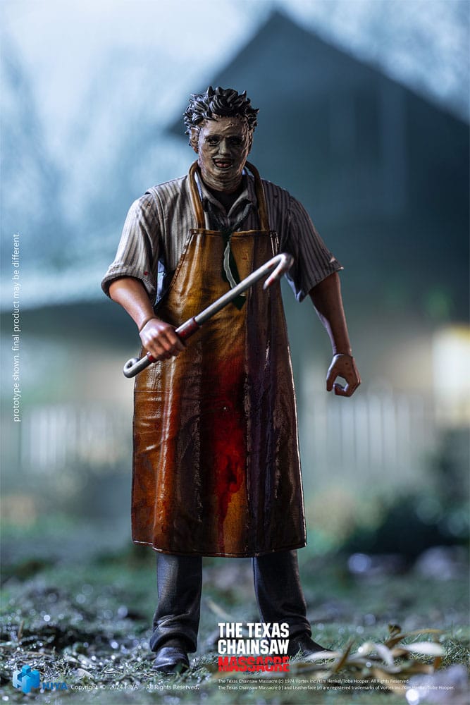 Texas Chainsaw Massacre (1974) Exquisite Mini Actionfigur 1/18 LeatherFace - Killing Mask 11 cm - Versand: 7 Tage nach Bestellung