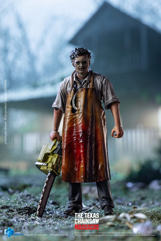 Texas Chainsaw Massacre (1974) Exquisite Mini Actionfigur 1/18 LeatherFace - Killing Mask 11 cm - Versand: 7 Tage nach Bestellung