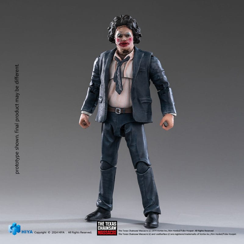 Texas Chainsaw Massacre (1974) Exquisite Mini Actionfigur 1/18 LeatherFace - Pretty Woman Mask 11 cm  - Preorder - ETA: 19.07.2026