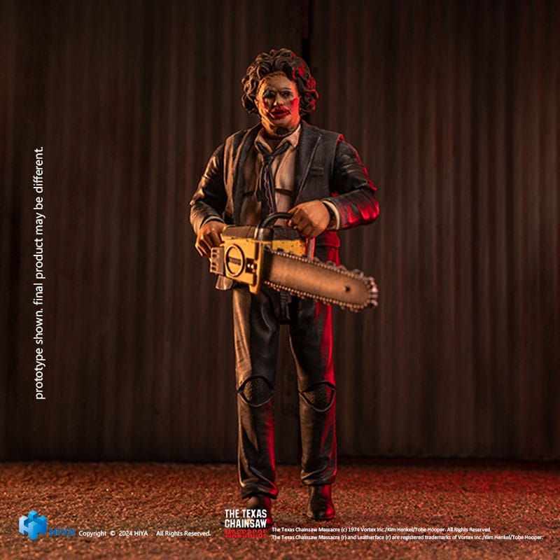 Texas Chainsaw Massacre (1974) Exquisite Mini Actionfigur 1/18 LeatherFace - Pretty Woman Mask 11 cm  - Preorder - ETA: 19.07.2026