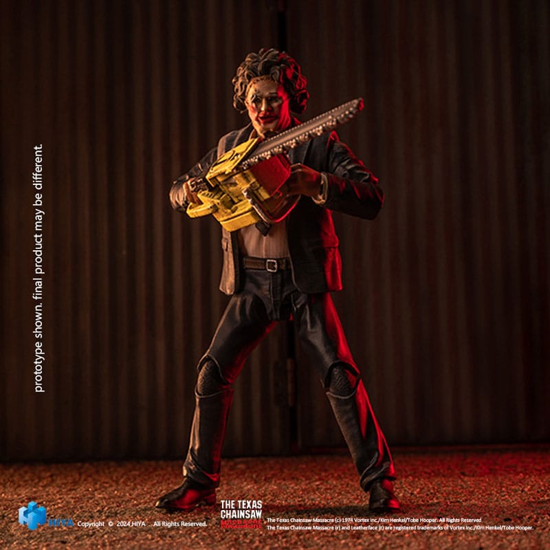 Texas Chainsaw Massacre (1974) Exquisite Mini Actionfigur 1/18 LeatherFace - Pretty Woman Mask 11 cm  - Preorder - ETA: 19.07.2026