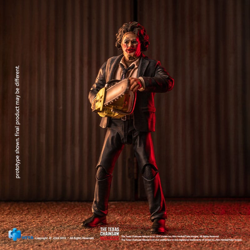 Texas Chainsaw Massacre (1974) Exquisite Mini Actionfigur 1/18 LeatherFace - Pretty Woman Mask 11 cm  - Preorder - ETA: 19.07.2026