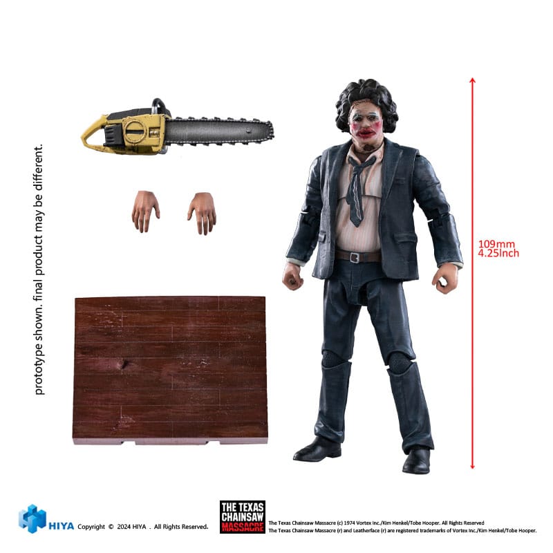 Texas Chainsaw Massacre (1974) Exquisite Mini Actionfigur 1/18 LeatherFace - Pretty Woman Mask 11 cm  - Preorder - ETA: 19.07.2026