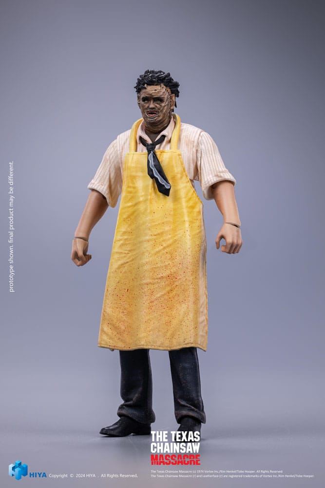 Texas Chainsaw Massacre (1974) Exquisite Mini Actionfigur 1/18 LeatherFace - Killing Mask Standard Ver. 11 cm - Versand: 7 Tage nach Bestellung