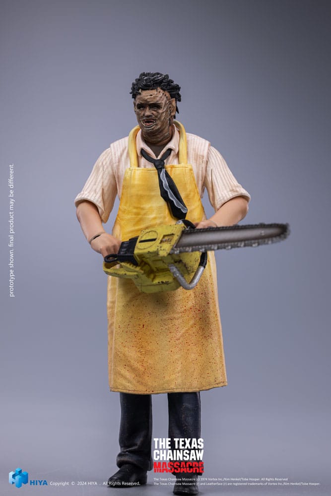 Texas Chainsaw Massacre (1974) Exquisite Mini Actionfigur 1/18 LeatherFace - Killing Mask Standard Ver. 11 cm - Versand: 7 Tage nach Bestellung