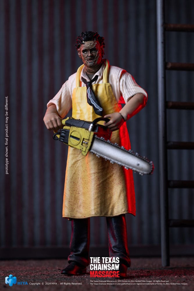Texas Chainsaw Massacre (1974) Exquisite Mini Actionfigur 1/18 LeatherFace - Killing Mask Standard Ver. 11 cm - Versand: 7 Tage nach Bestellung