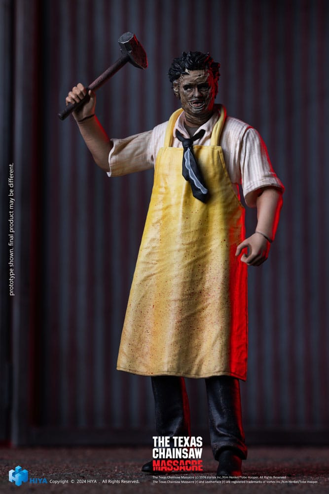 Texas Chainsaw Massacre (1974) Exquisite Mini Actionfigur 1/18 LeatherFace - Killing Mask Standard Ver. 11 cm - Versand: 7 Tage nach Bestellung