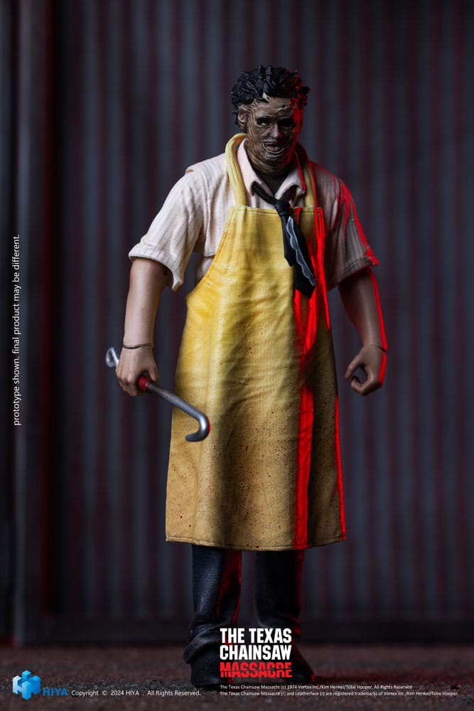 Texas Chainsaw Massacre (1974) Exquisite Mini Actionfigur 1/18 LeatherFace - Killing Mask Standard Ver. 11 cm - Versand: 7 Tage nach Bestellung
