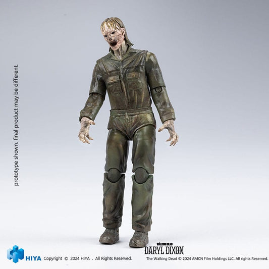 The Walking Dead Exquisite Mini Actionfigur 1/18 Daryl Dixon Dark Eyes Walker 11 cm   - Preorder - ETA: 20.11.2025