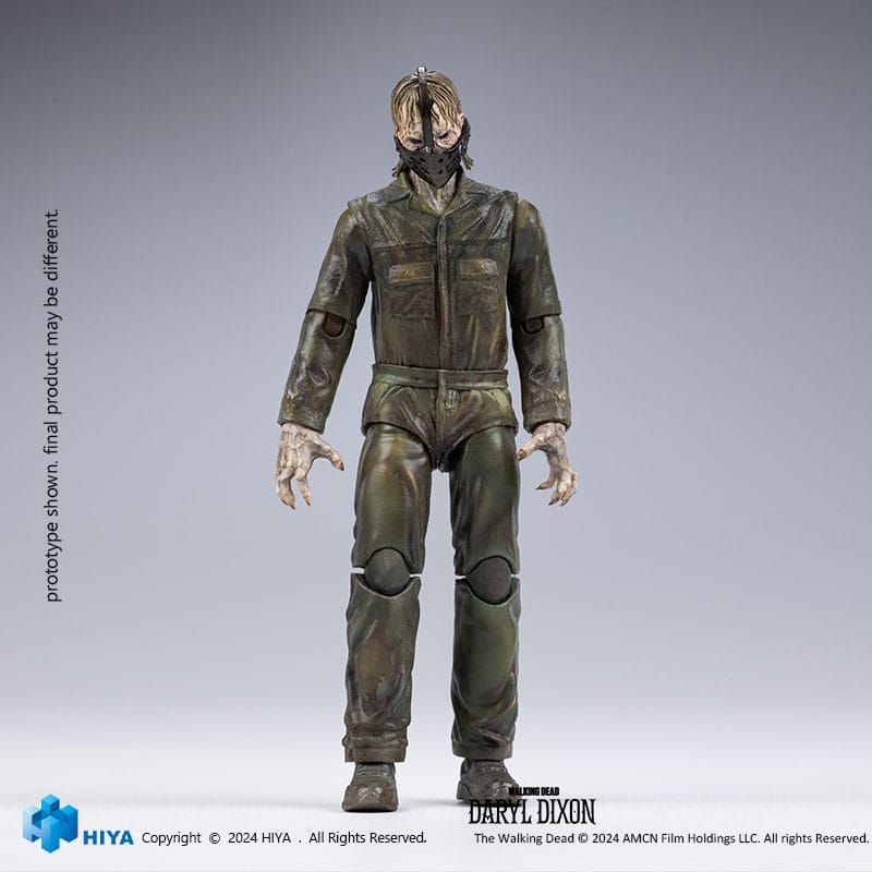 The Walking Dead Exquisite Mini Actionfigur 1/18 Daryl Dixon Dark Eyes Walker 11 cm   - Preorder - ETA: 20.11.2025