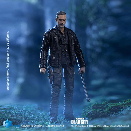 The Walking Dead Exquisite Mini Actionfigur 1/18 Dead City Negan 11 cm - Versand: 5-7 Tage nach Bestellung