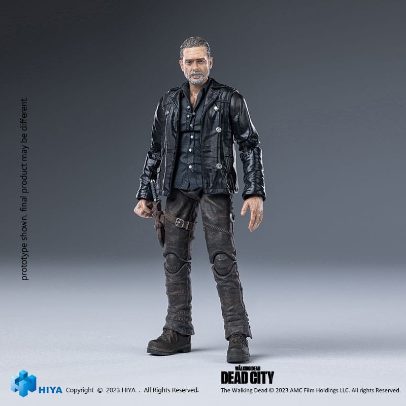 The Walking Dead Exquisite Mini Actionfigur 1/18 Dead City Negan 11 cm - Versand: 5-7 Tage nach Bestellung