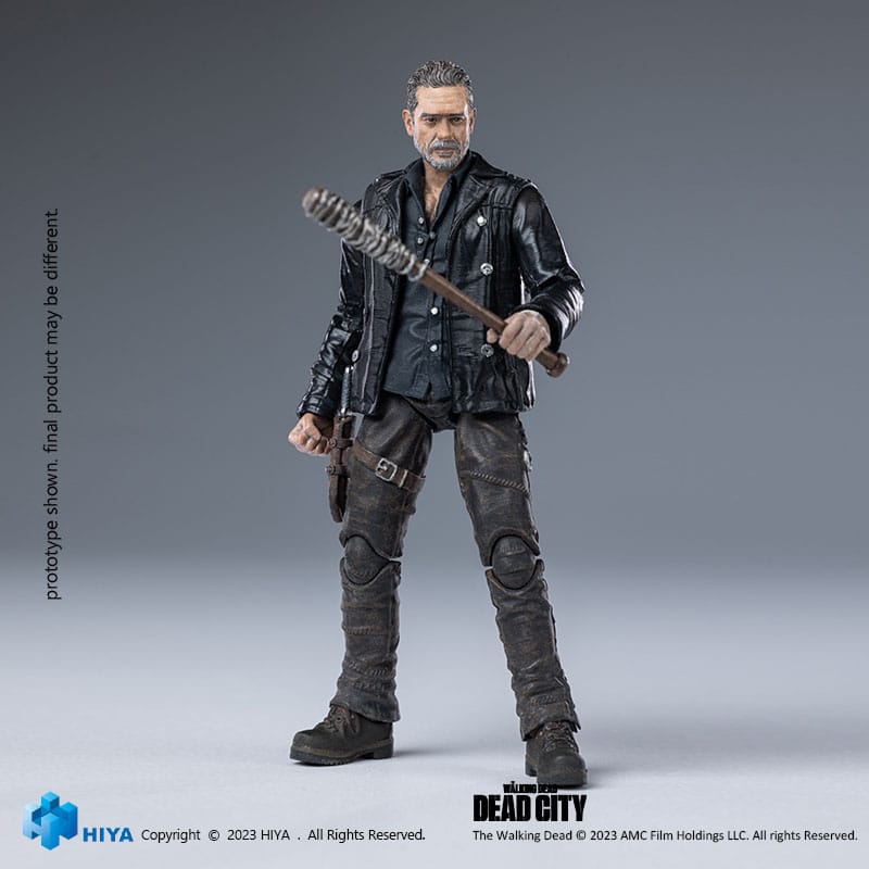 The Walking Dead Exquisite Mini Actionfigur 1/18 Dead City Negan 11 cm - Versand: 5-7 Tage nach Bestellung