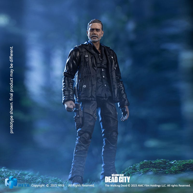 The Walking Dead Exquisite Mini Actionfigur 1/18 Dead City Negan 11 cm - Versand: 5-7 Tage nach Bestellung