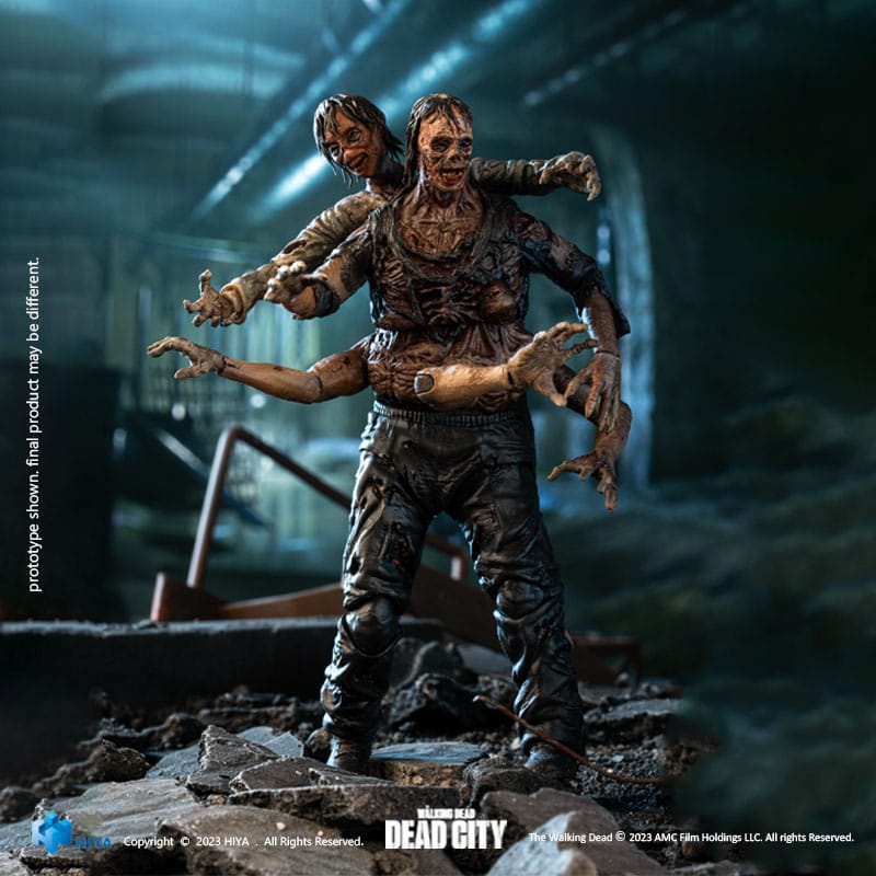 The Walking Dead Exquisite Mini Actionfigur 1/18 Dead City Walker King 11 cm - Preorder - ETA: 20.11.2025