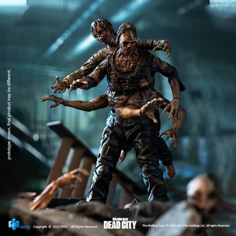 The Walking Dead Exquisite Mini Actionfigur 1/18 Dead City Walker King 11 cm - Preorder - ETA: 20.11.2025