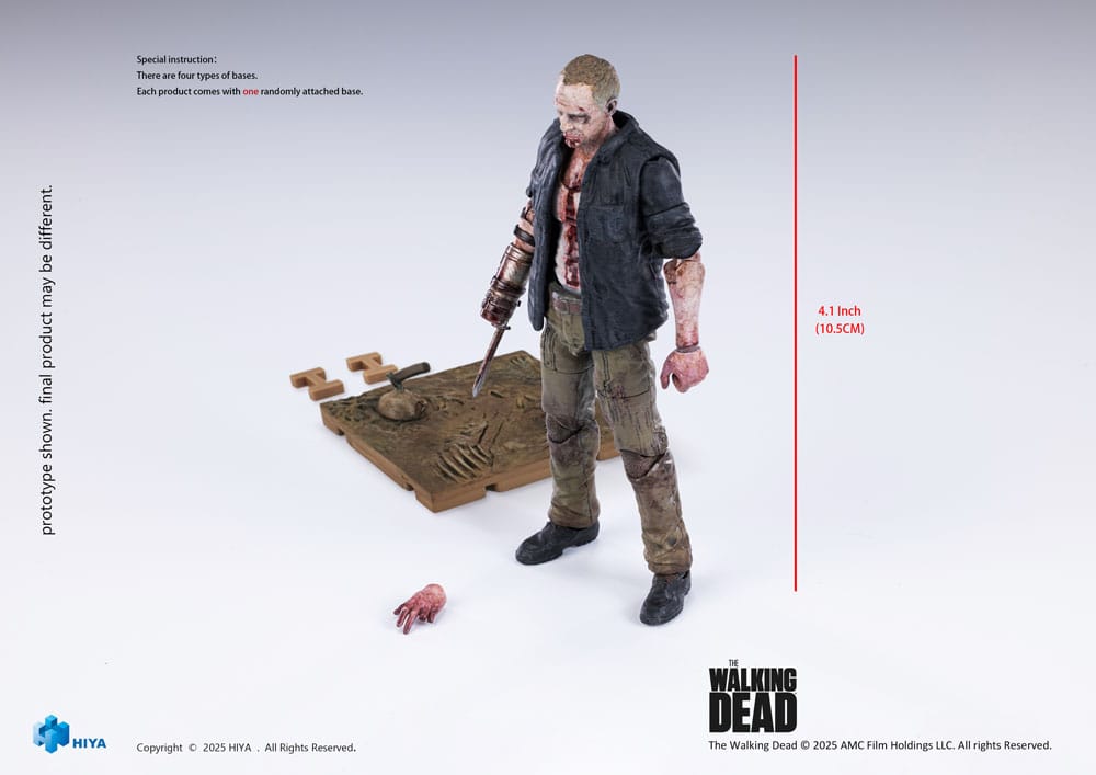 The Walking Dead Exquisite Mini Series Actionfigur 1/18 Merle 11 cm   - Preorder - ETA: 25.02.2027