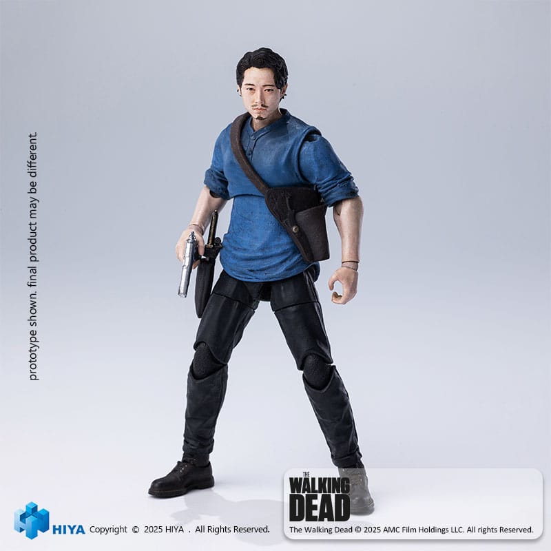 The Walking Dead Exquisite Mini Series Actionfigur 1/18 Glenn 11 cm   - Preorder - ETA: 25.02.2027