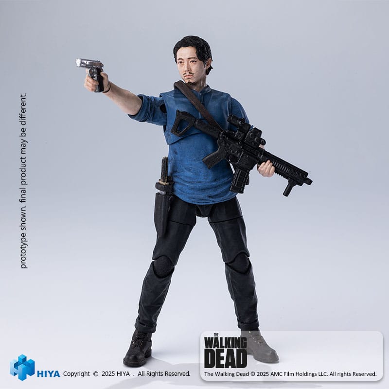 The Walking Dead Exquisite Mini Series Actionfigur 1/18 Glenn 11 cm   - Preorder - ETA: 25.02.2027