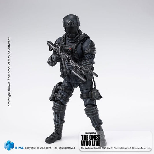 The Walking Dead: The Ones Who Lived Exquisite Mini Actionfigur 1/18 CRM Soldier 10 cm          - Preorder - ETA: 25.08.2026