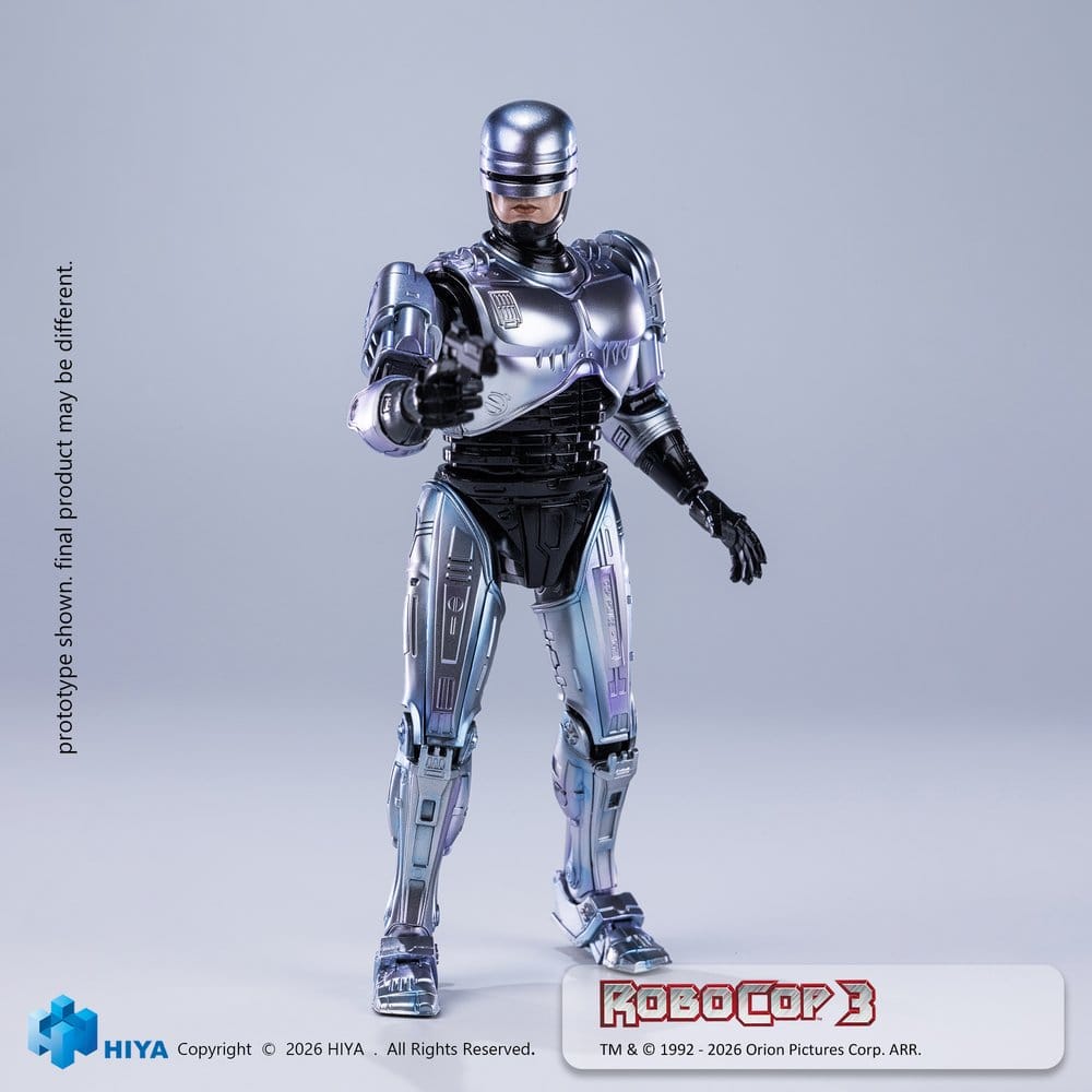 RoboCop 3 Exquisite Super Series Actionfigur 1/12 RoboCop 17 cm - Preorder - ETA: 25.02.2027