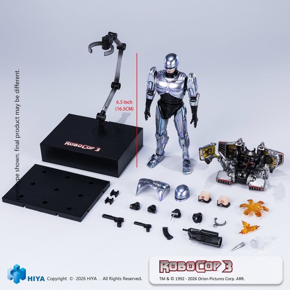 RoboCop 3 Exquisite Super Series Actionfigur 1/12 RoboCop 17 cm - Preorder - ETA: 25.02.2027