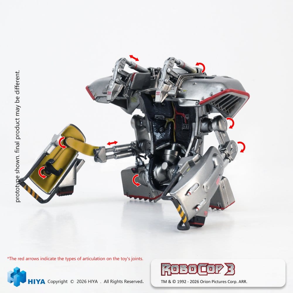 RoboCop 3 Exquisite Super Series Actionfigur 1/12 RoboCop 17 cm - Preorder - ETA: 25.02.2027