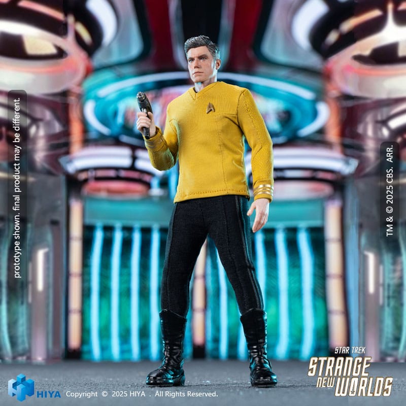 Star Trek Strange New Worlds Exquisite Super Series Actionfigur 1/12 Pike 16 cm     - Preorder - ETA: 25.05.2026