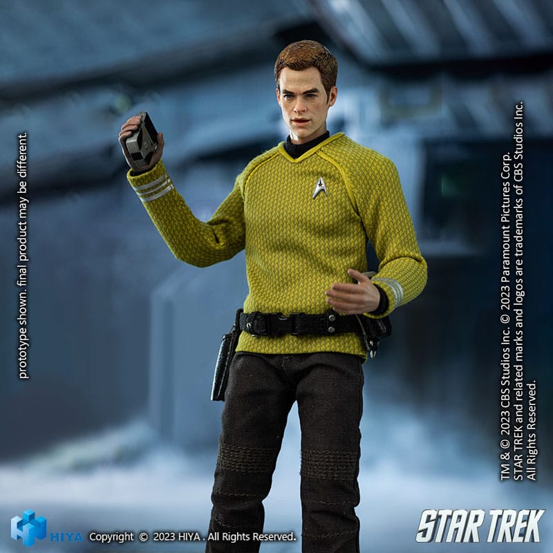 Star Trek Exquisite Super Series Actionfigur 1/12 Kirk 16 cm - Versand: 5-7 Tage nach Bestellung