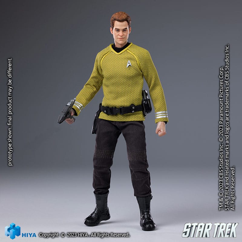 Star Trek Exquisite Super Series Actionfigur 1/12 Kirk 16 cm - Versand: 5-7 Tage nach Bestellung