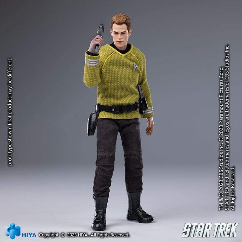 Star Trek Exquisite Super Series Actionfigur 1/12 Kirk 16 cm - Versand: 5-7 Tage nach Bestellung