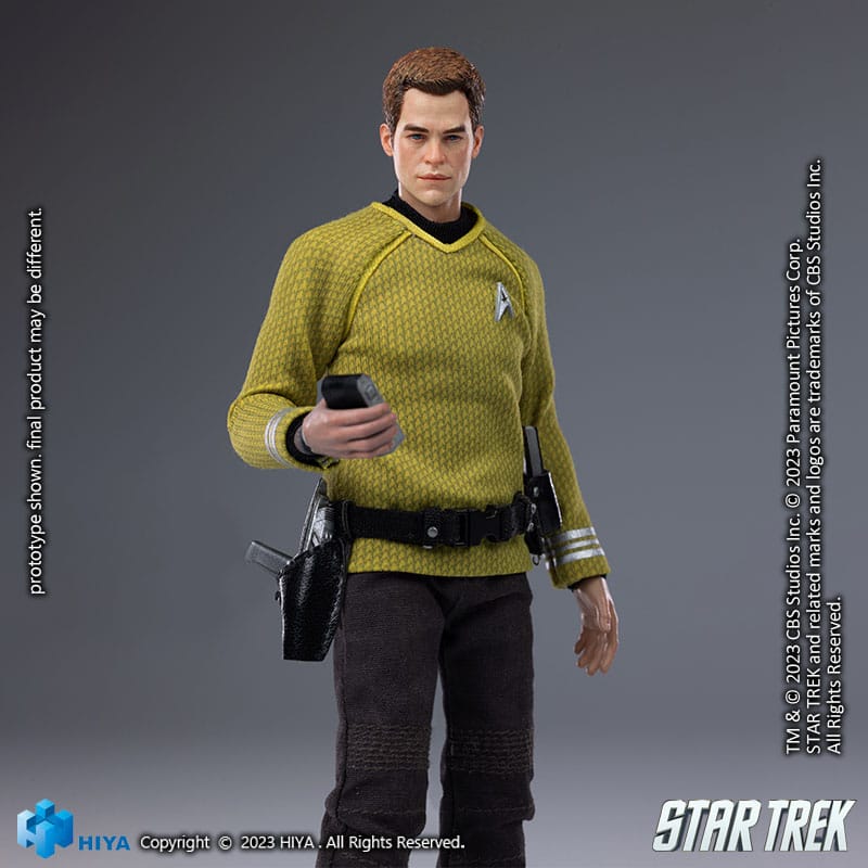 Star Trek Exquisite Super Series Actionfigur 1/12 Kirk 16 cm - Versand: 5-7 Tage nach Bestellung