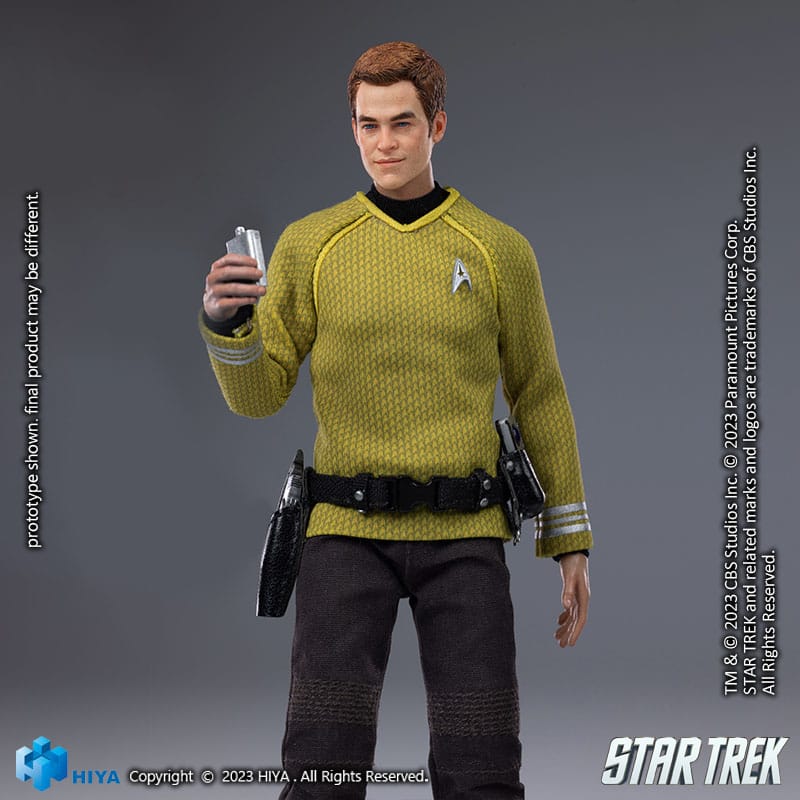 Star Trek Exquisite Super Series Actionfigur 1/12 Kirk 16 cm - Versand: 5-7 Tage nach Bestellung