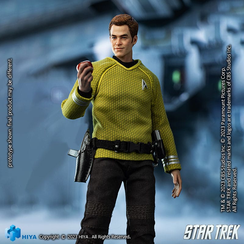 Star Trek Exquisite Super Series Actionfigur 1/12 Kirk 16 cm - Versand: 5-7 Tage nach Bestellung