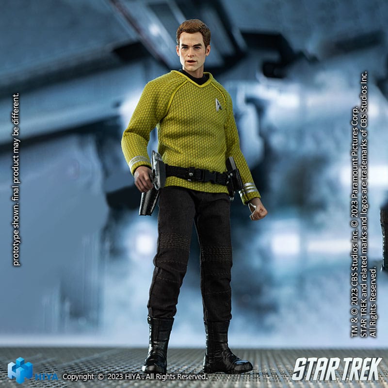 Star Trek Exquisite Super Series Actionfigur 1/12 Kirk 16 cm - Versand: 5-7 Tage nach Bestellung