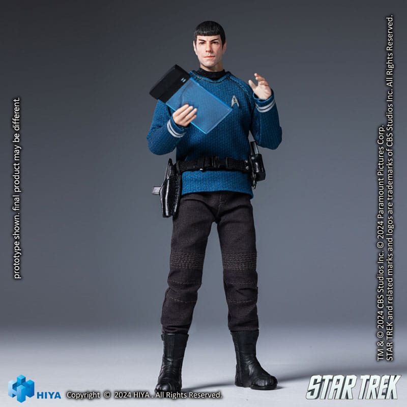 Star Trek 2009 Exquisite Super Series Actionfigur 1/12 Spock 16 cm - Versand: 5-7 Tage nach Bestellung