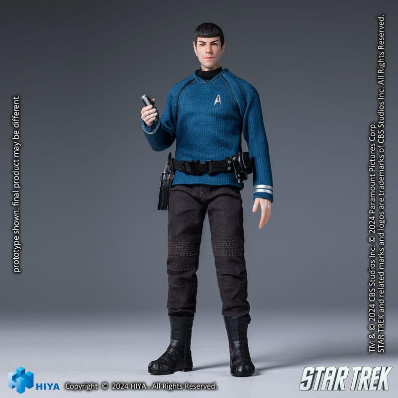 Star Trek 2009 Exquisite Super Series Actionfigur 1/12 Spock 16 cm - Versand: 5-7 Tage nach Bestellung