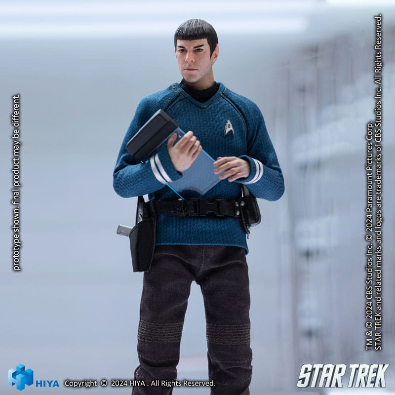Star Trek 2009 Exquisite Super Series Actionfigur 1/12 Spock 16 cm - Versand: 5-7 Tage nach Bestellung
