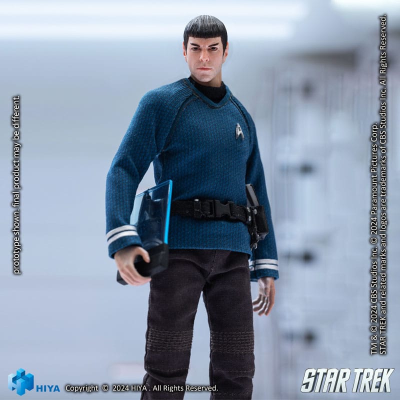 Star Trek 2009 Exquisite Super Series Actionfigur 1/12 Spock 16 cm - Versand: 5-7 Tage nach Bestellung