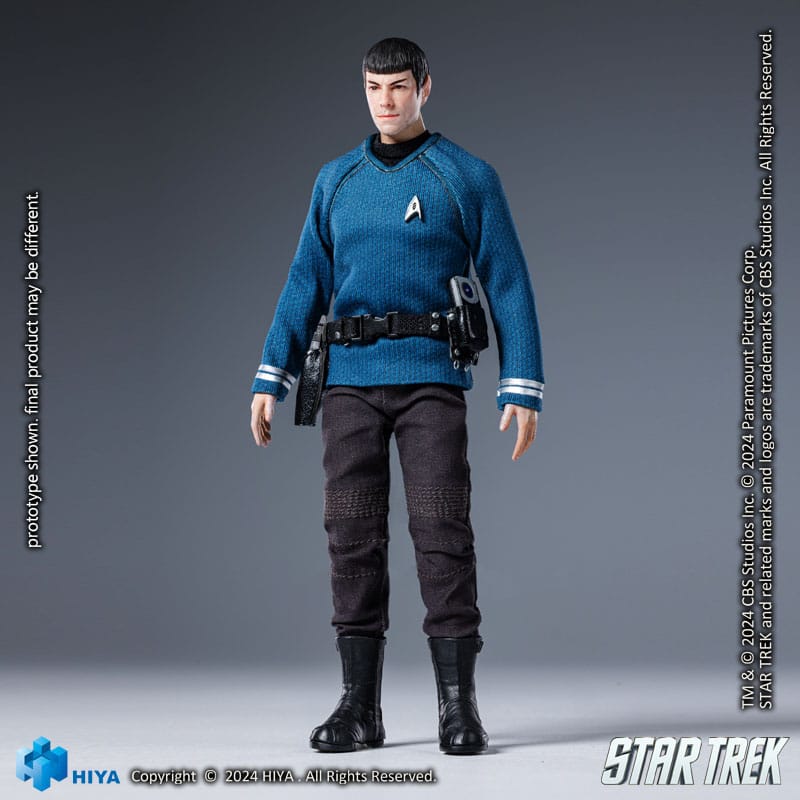 Star Trek 2009 Exquisite Super Series Actionfigur 1/12 Spock 16 cm - Versand: 5-7 Tage nach Bestellung