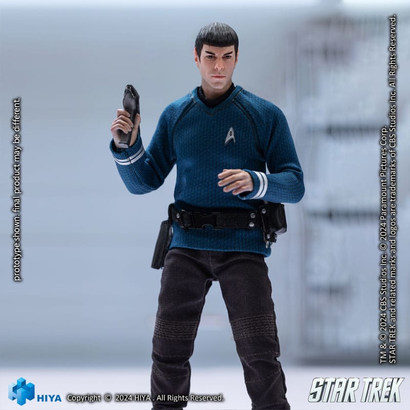 Star Trek 2009 Exquisite Super Series Actionfigur 1/12 Spock 16 cm - Versand: 5-7 Tage nach Bestellung