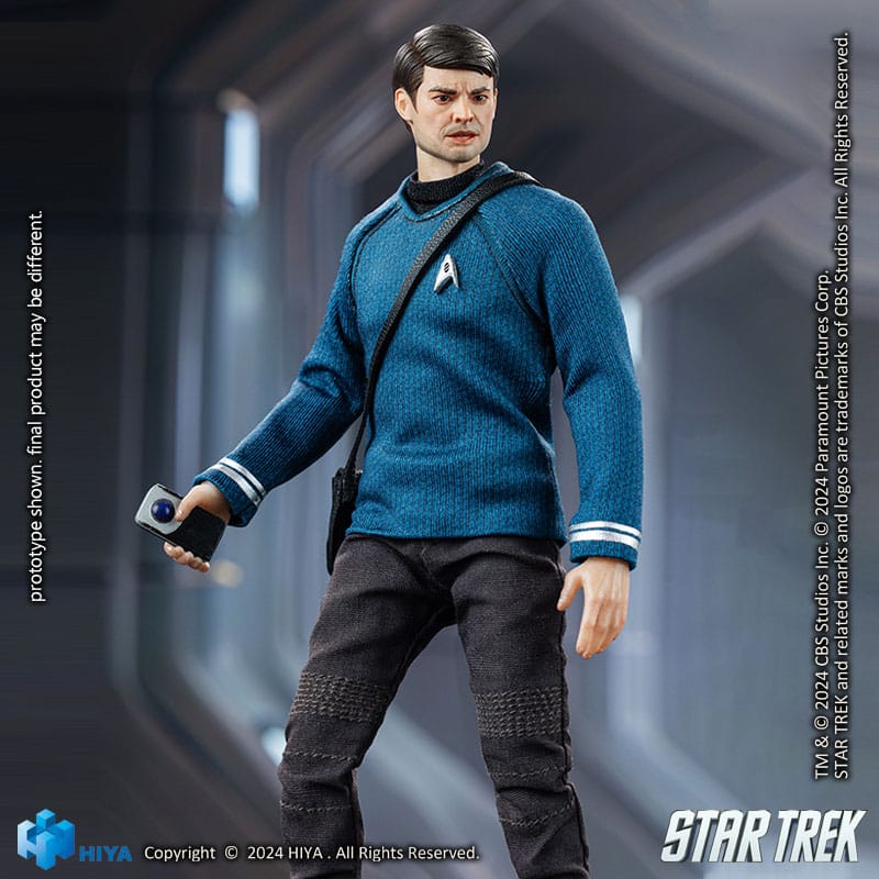 Star Trek 2009 Exquisite Super Series Actionfigur 1/12 McCoy 16 cm - Versand: 5-7 Tage nach Bestellung