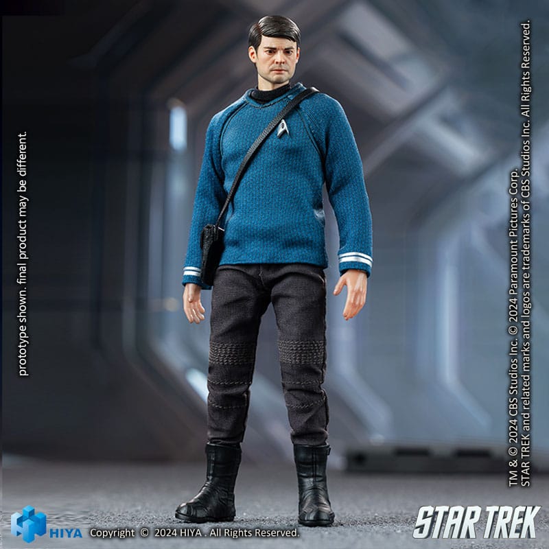 Star Trek 2009 Exquisite Super Series Actionfigur 1/12 McCoy 16 cm - Versand: 5-7 Tage nach Bestellung