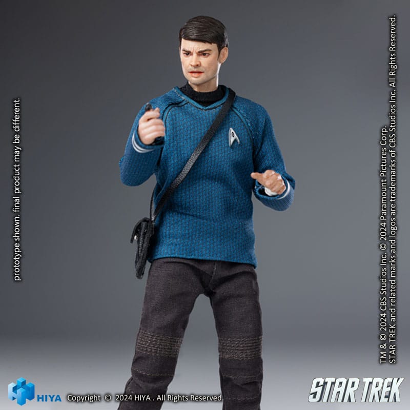 Star Trek 2009 Exquisite Super Series Actionfigur 1/12 McCoy 16 cm - Versand: 5-7 Tage nach Bestellung