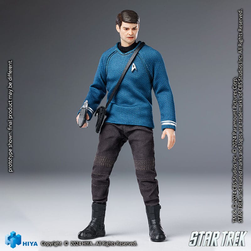 Star Trek 2009 Exquisite Super Series Actionfigur 1/12 McCoy 16 cm - Versand: 5-7 Tage nach Bestellung