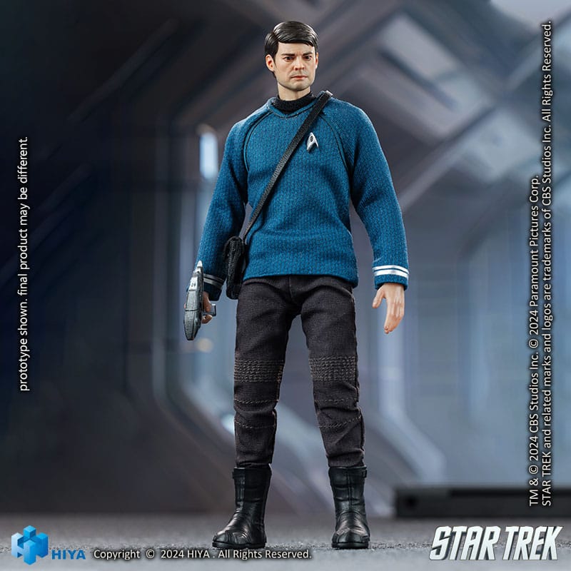 Star Trek 2009 Exquisite Super Series Actionfigur 1/12 McCoy 16 cm - Versand: 5-7 Tage nach Bestellung