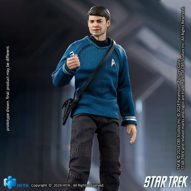 Star Trek 2009 Exquisite Super Series Actionfigur 1/12 McCoy 16 cm - Versand: 5-7 Tage nach Bestellung