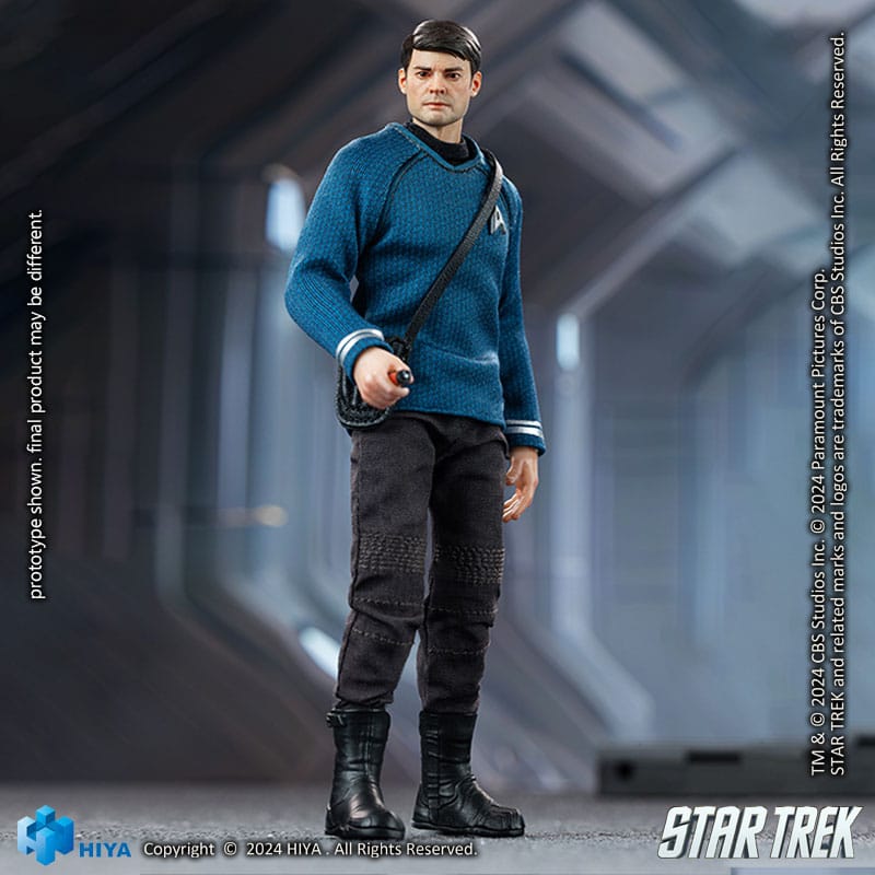 Star Trek 2009 Exquisite Super Series Actionfigur 1/12 McCoy 16 cm - Versand: 5-7 Tage nach Bestellung