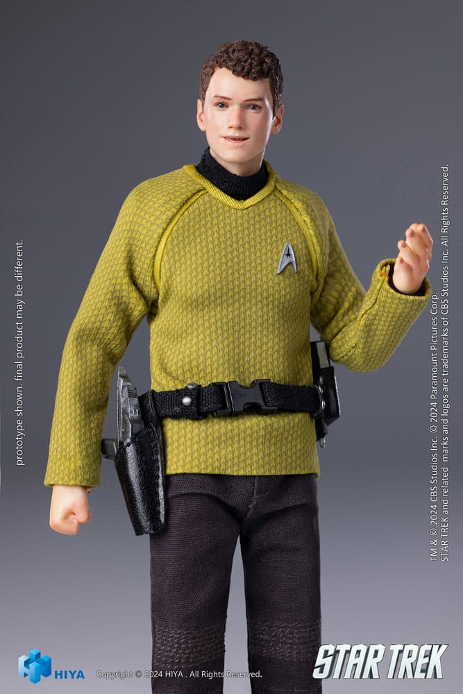 Star Trek 2009 Exquisite Super Series Actionfigur 1/12 Chekov 16 cm - Preorder - ETA: 20.11.2025