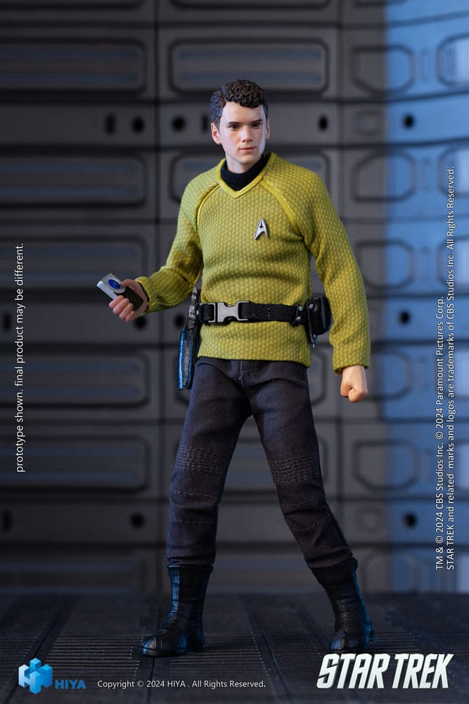 Star Trek 2009 Exquisite Super Series Actionfigur 1/12 Chekov 16 cm - Preorder - ETA: 20.11.2025